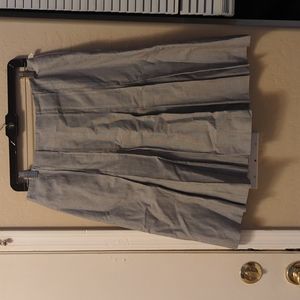 Brooks brother pin stripped pleated skirt